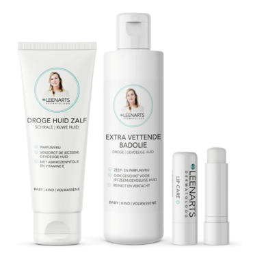 Extra droge huid set