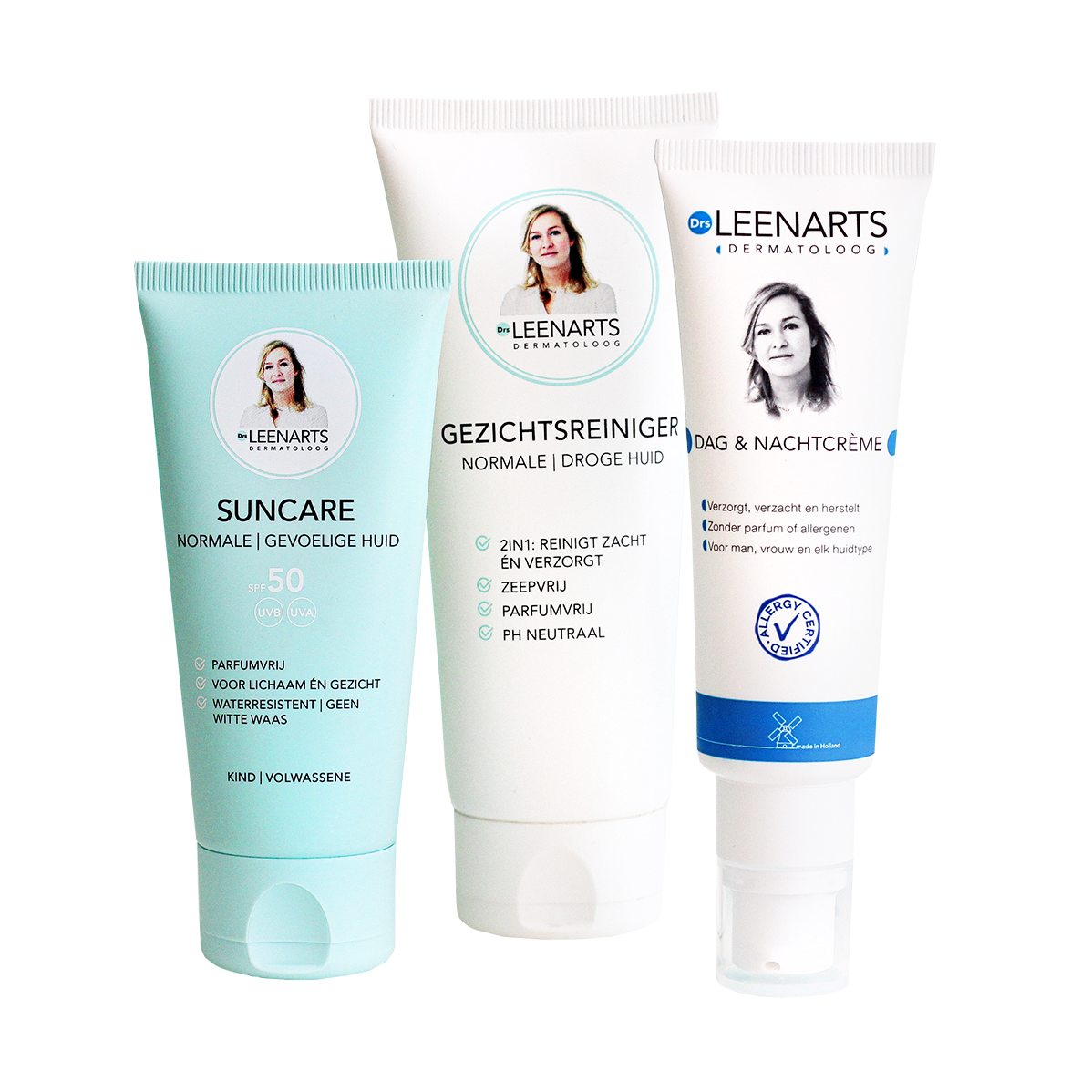 Drs Leenarts gift set care & protect, gezichtsverzorging