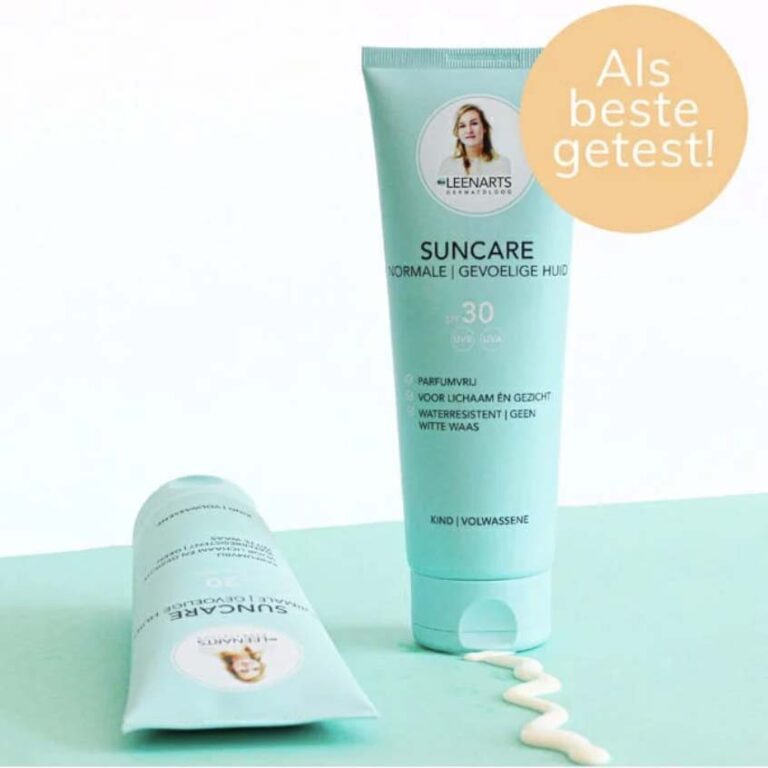 Drs Leenarts Suncare SPF30 als beste getest bij Consumentenbond. Goed voor koraal en beste lotion.