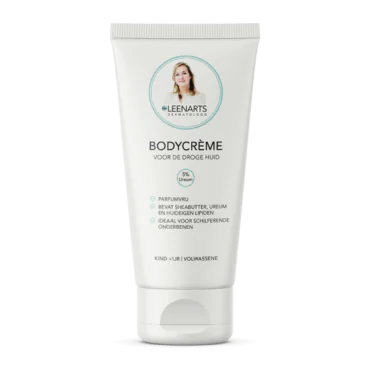 Packshot Drs Leenarts Bodycrème tube 150ml.