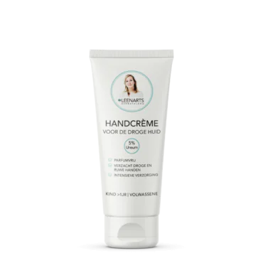 Packshot Drs Leenarts Handcrème tube 50ml.