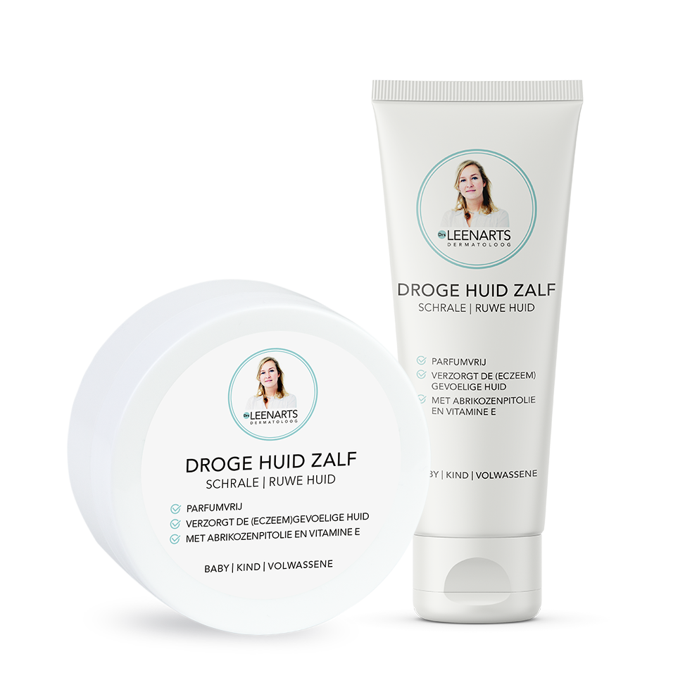Droge Huid zalf | Dé oplossing | Drs Leenarts | Dermatoloog Krentenbaard | symptomen, behandeling | Drs Leenarts