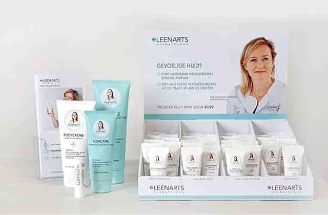 Drs Leenarts ondersteunt professionals in de zorg met effectieve huidverzorgingsproducten